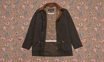 Barbour collaborates with Laura Ashley 